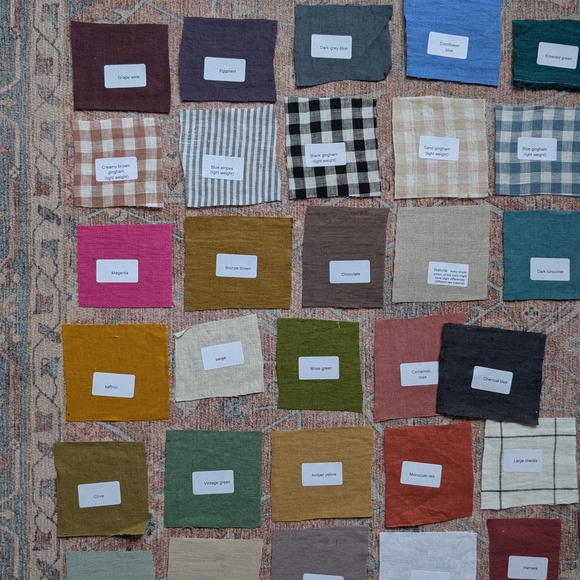 Colorful Fabric Swatch Collection - Picture 5 of 13